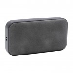 Altavoz inalámbrico ultradelgado de aluminio y gamuza BrandCharger 2W séptima vista