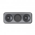 Altavoz inalámbrico ultradelgado de aluminio y gamuza BrandCharger 10W tercera vista