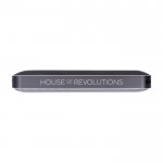 Altavoz inalámbrico ultradelgado de aluminio y gamuza BrandCharger 10W cuarta vista
