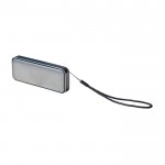 Altavoz inalámbrico ultradelgado de aluminio y gamuza BrandCharger 10W sexta vista