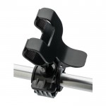 Soporte de plástico negro para móvil especial para bicicletas segunda vista