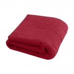 Toalla de mano de algodón 450 g/m2 color rojo