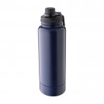 Botella de acero inoxidable con compartimiento debajo 1L segunda vista