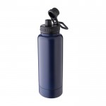 Botella de acero inoxidable con compartimiento debajo 1L séptima vista