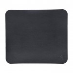 Alfombrilla de ratón de materiales reciclados para personalizar color negro segunda vista
