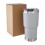 Vaso térmico apliable de acero inoxidable de doble pared 590ml sexta vista