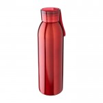 Botella de acero inoxidable reciclado con tapa y correa a juego 650ml segunda vista