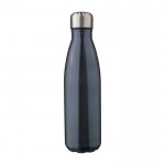 Botella de acero inoxidable reciclado de doble pared 500ml color grafito primera vista