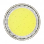 Linterna circular con imán con 3 modos de luz y recargable color blanco primera vista