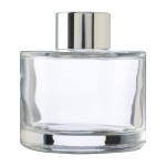 Difusor de vidrio de distintos aromas con 6 varillas de caña 100ml color transparente primera vista
