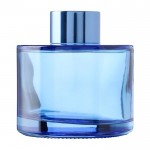 Difusor de vidrio de distintos aromas con 6 varillas de caña 100ml color azul ultramarino segunda vista