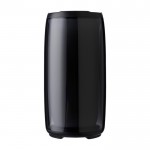 Altavoz negro con múltiples modos de iluminación ideal para exteriores color multicolor primera vista