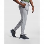 Pantalón de chándal largo algodón y poliéster 280 g/m2 Roly Direct Adelpho color azul marino tercera vista de uso