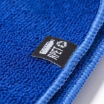 Toalla absorbente de rPET 310 g/m2 color verde tercera vista