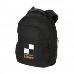 Mochila para portátil asa reforzada color negro con logo