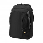 Mochila con diversos bolsillos color negro