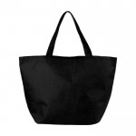 Bolsa sin tejer multiusos 80 g/m2 color negro vista frontal