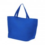 Bolsa sin tejer multiusos 80 g/m2 color azul real vista detalle 1