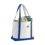 Tote bag personalizado para comprar color azul real segunda vista