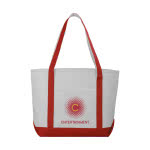 Tote bag personalizado para comprar color rojo con impresión