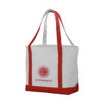 Tote bag personalizado para comprar color rojo con logo