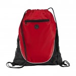 Bolsa saco con salida de auriculares color rojo