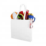 Bolsa Tote de 220gr en colores color blanco segunda vista