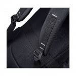 Mochila para portátil con protección RFID color negro detalle