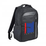Mochila para portátil con protección RFID color negro con logo