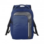 Mochila para portátil con protección RFID color azul