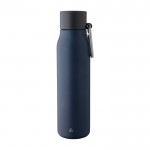 Botella térmica de acero inoxidable reciclado con mosquetón 600ml quinta vista