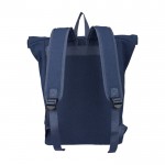 Mochila enrollable de polialgodón reciclado para portátil 15'' cuarta vista