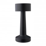 Lámpara de mesa con 3 modos de luz con sensor táctil en parte superior color negro primera vista