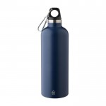 Botella térmica de doble pared de acero inoxidable 500ml color azul primera vista