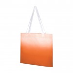 Bolsa reutilizable con degradado color naranja