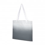 Bolsa reutilizable con degradado color gris
