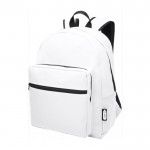 Mochila reciclada personalizada color blanco