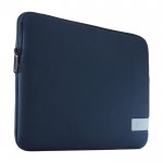 Funda portátil con protección interior color azul marino