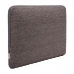 Funda portátil con espuma viscoelástica color gris oscuro segunda vista trasera