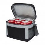 Bolsas isotérmicas para seis latas color negro vista detalle 1