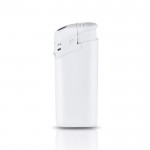 Mini mechero electrónico con capacidad para ser recargado color blanco