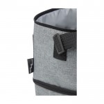 Bolsa isotérmica personalizada reciclada color gris vista detalle 1