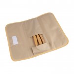 Juego de cuchillos para quesos o charcutería en una bolsa con velcro segunda vista