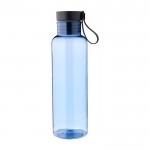 Botella de RPET con detalle de bambú y correa en la tapa 750ml cuarta vista