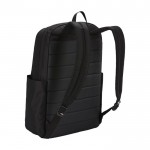 Mochila para PC Case Logic® de poliéster reciclado con bolsillos 15,6” color negro segunda vista trasera