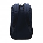 Mochila reciclada Herschel Retreat™ para PC 15” y multiuso color azul marino segunda vista trasera