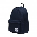 Mochila reciclada Herschel Classic™ para PC 15” y bolsillo frontal color azul marino