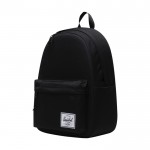 Mochila reciclada Herschel Classic™ para PC 15” y bolsillo frontal color negro