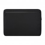 Funda para portátil de poliéster reciclado y forro interior 15,6” color negro segunda vista trasera