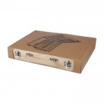 Estuche de madera con asa de transporte con 66 piezas para colorear tercera vista